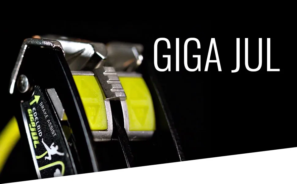 EDELRID GigaJul Belay Device - Slate - Giga Jul