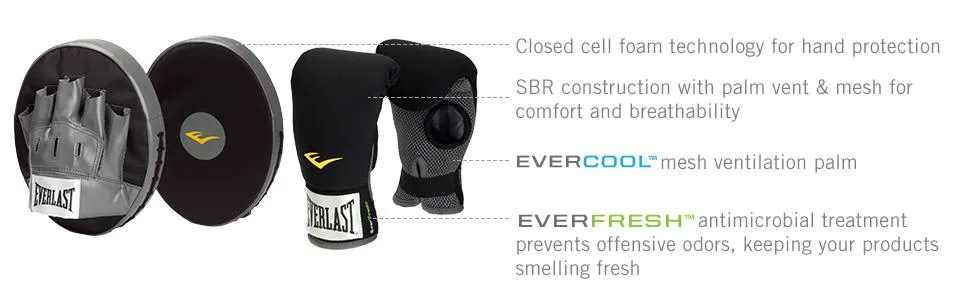 Everlast 3010 Boxing Fitness Kit, Black/Grey - product information 2
