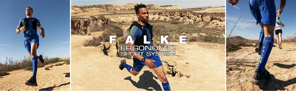 FALKE Men's Energizing Cool Running Socks, Breathable Quick Dry, 1 Pair 9.5-12 Black (Black 3001) - Calf Size W2 - product information 12