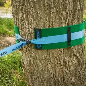 Get Out! Slackline Beginner Kit for Kids and Adults  Classic Slackline with Training Line Complete Kit - product information 3