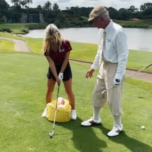 Impact Bag Golf Swing Trainer - Dr. Gary Wirens Golf Training Aid and Practice Tool - Waterproof and Durable - The Best Golf Training Aid to Perfect Your Swing Impact - i-bag