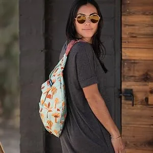 KAVU Rope Sling - Compact Lightweight Crossbody Bag One Size Coastline Blanket - KAVU Rope Sling