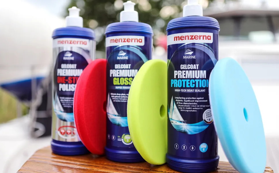 menzerna Marine Gelcoat Premium Gloss 32 oz Super Finish - Menzerna Marine Group 2
