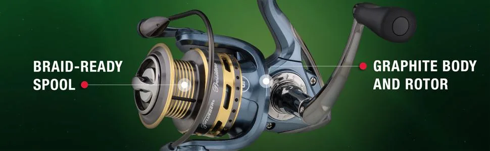 Pflueger President Spinning Reel Box 20 - product information 2