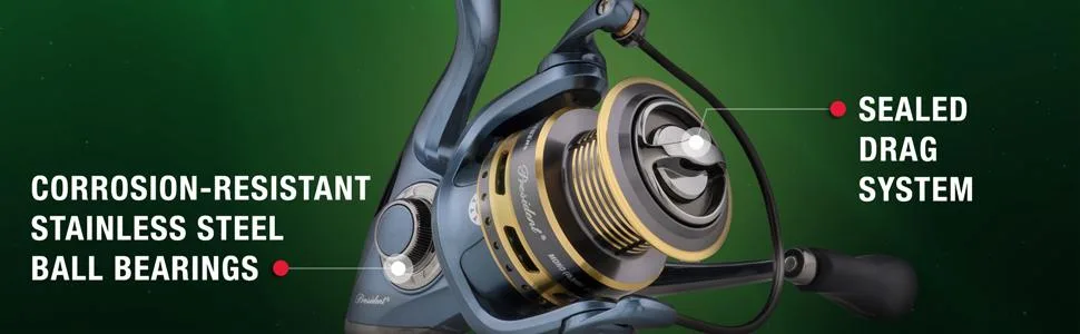 Pflueger President Spinning Reel Box 20 - product information 3