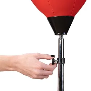 Protocol Punching Bag with Stand - for Adults & Kids - Punching Bag with Stand Plus Boxing Gloves - Adjustable Height Stand - Standard Punching Bag - Protocol Boxing Set