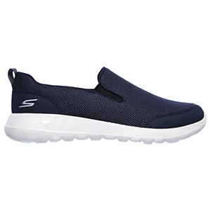 Skechers Men's Go Max Clinched-Athletic Mesh Double Gore Slip on Walking Shoe 10.5 Black - sketchers slip-on walking sneaker