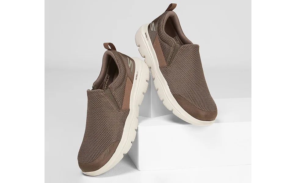 Skechers Men's Go Walk Evolution Ultra-Impeccable Sneaker 13 X-Wide Charcoal/Orange - skechers slip-on walking shoe for men