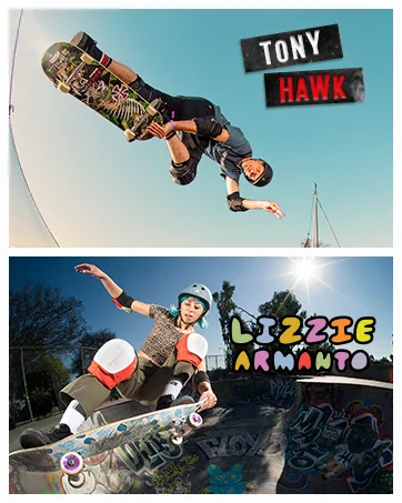 Triple Eight Stealth Elbow Black Medium - Tony Hawk Lizzie Armanto