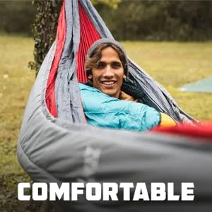 Wise Owl Outfitters Hammock Underquilt for Camping Hammock - Insulated Synthetic Underquilt for Single and Double Hammocks Grey - comfortable