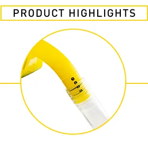 Finis Stability Center-Mount Swimmer's Speed Snorkel ST Teal - Stability Snorkel Feature 2