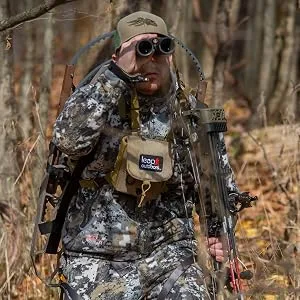 Leap Outdoors Binocular Harness Chest Pack - bino binocular harness chest pack rig case