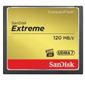 SanDisk 128GB Extreme CompactFlash Memory Card UDMA 7 Speed Up To 120MB/s - SDCFXSB-128G-G46 - product information 1