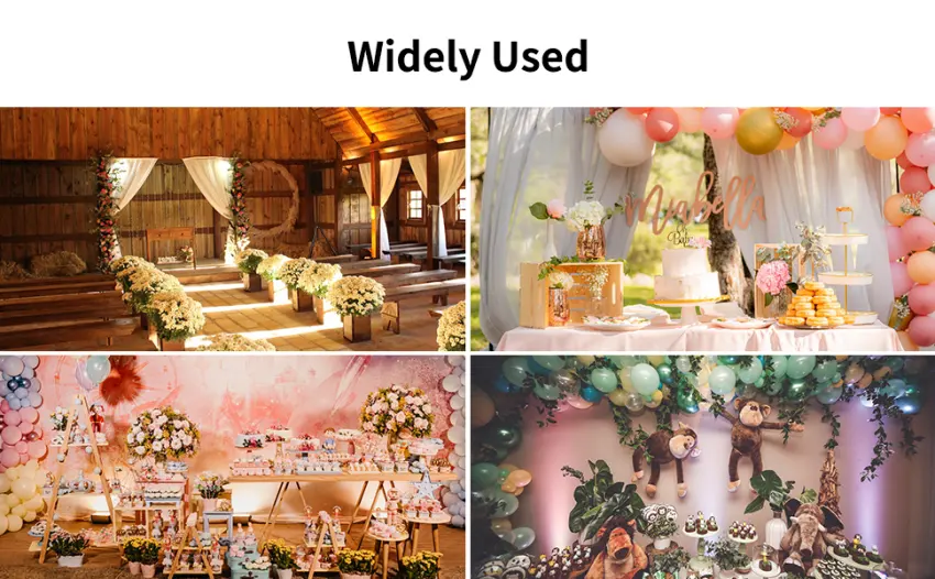YELANGU 10Ft Photo Backdrop Stand, Adjustable Background Support for Parties. Portable Banner Back Drop Stand for Photography,Wedding and Advertising Display - balloon arch stand