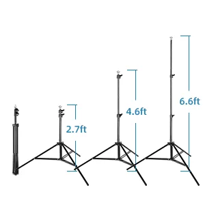 Backdrop Stand 6.5x10ft, ZBWW Photo Video Studio Adjustable Backdrop Stand for Parties, Wedding, Photography, Advertising Display 6.5*10 ft - backdrop stand