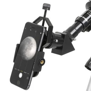 Zhumell - 50mm Portable Refractor Telescope - Coated Glass Optics - Ideal Telescope for Beginners - Digiscoping Smartphone Adapter Zhumell Z50 - Digiscope with Ease