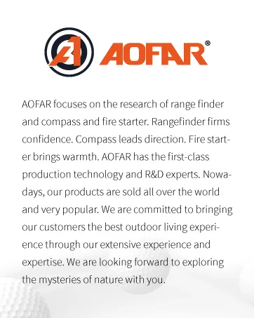 AOFAR GX-6F PRO Golf Rangefinder with Slope and Angle Switch, Flag Lock with Pulse Vibration and Continuous Scan, Tournament Designed, 600 Yards Rangefinder for Distance Measuring, High-Precision Accurate for Golfers - AOFAR RANGEFINDER