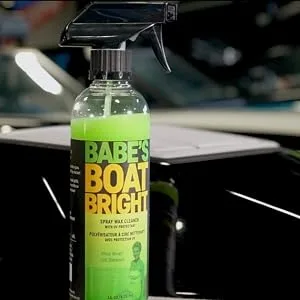 Babe's Boat Bright, Gallon 1 Gallon - Boat Bright cleans and protects gelcoat