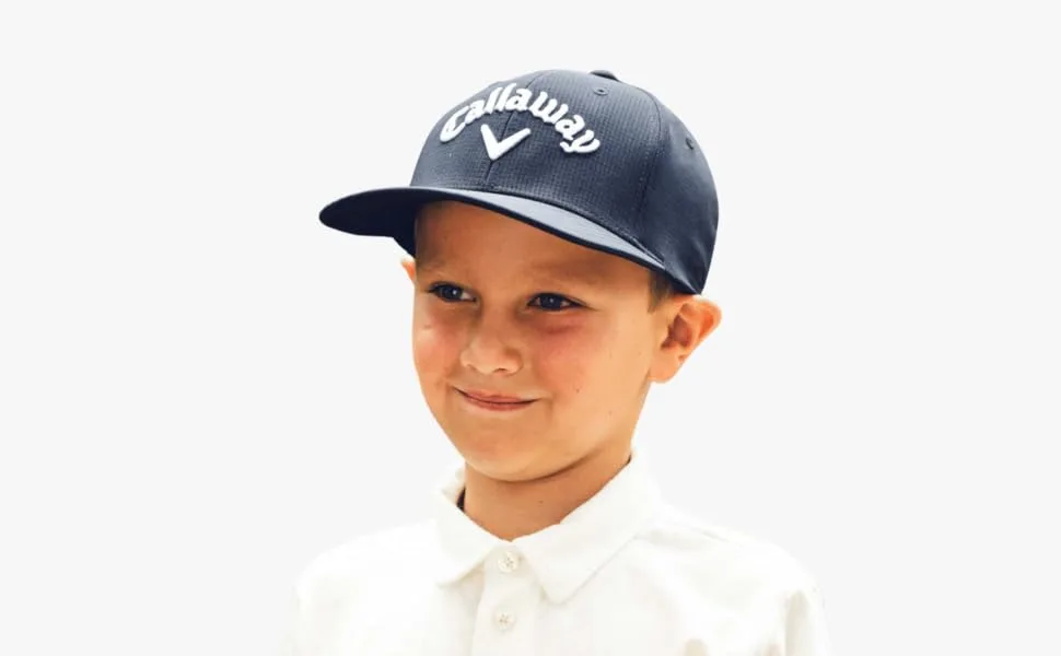 Callaway Golf 2022 Junior Tour Adjusatble Hat Black Camo One Size - Junior Hat