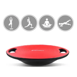 EVERYMILE Wobble Balance Board, Exercise Balance Stability Trainer Portable Balance Board with Handle for Workout Core Trainer Physical Therapy & Gym Classic Gray - product information 2