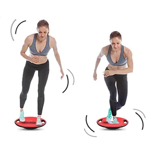 EVERYMILE Wobble Balance Board, Exercise Balance Stability Trainer Portable Balance Board with Handle for Workout Core Trainer Physical Therapy & Gym Classic Gray - product information 6
