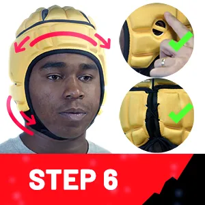 GAMEBREAKER Multi-Sport Soft Shell Protective Headgear Black X-Large - product information 7