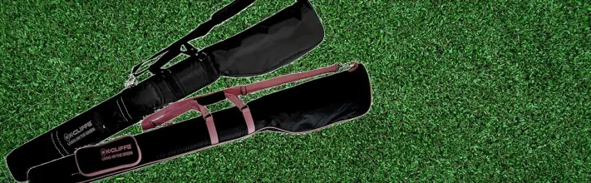 K-Cliffs Driving Range Mini Course Training Practice Golf Bag Travel Case Black - kcliffs sunday golf bag