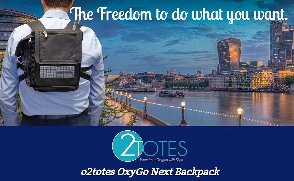 o2totes oxygo Next Backpack (Black) - Backpack For The OxyGo Next POC