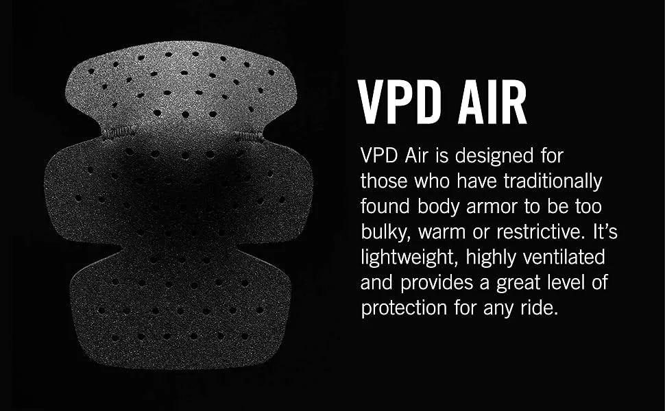 POC, POCito Joint VPD Air Protector Uranium Black Large - VPD Air is designed for those who have traditionally found body armor to be too bulky