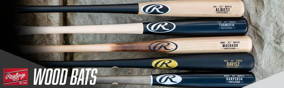 Rawlings | Adirondack 271 Wood Bat | Hard Maple | Multiple Sizes 31" - WOOD BATS