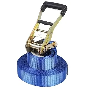 Sunnyglade 50ft Slackline Kit with Training Line, Tree Protectors, High Grade Ratchet, Arm Trainer and Carry Bag Complete Set for Kids and Adults - product information 2