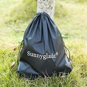 Sunnyglade 50ft Slackline Kit with Training Line, Tree Protectors, High Grade Ratchet, Arm Trainer and Carry Bag Complete Set for Kids and Adults - product information 5