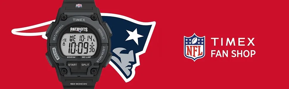 Timex Tribute Men's NFL Gamer 42mm Watch  Washington Commanders with Crimson Silicone Strap - Timex, NFL, Takeover