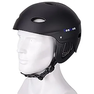 Tontron Adult Kayaking Wakeboarding Waterskiing Whitewater Helmet Matte Spring Green Large - kayak helmet