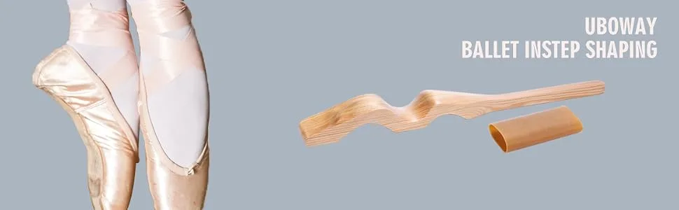 Uboway Ballet Foot Stretcher Set Original Pine Dance Feet Arch Enhancer for Dancer, Gymnastics, Yoga People - UBOWAY Ballet Foot Stretcher Set