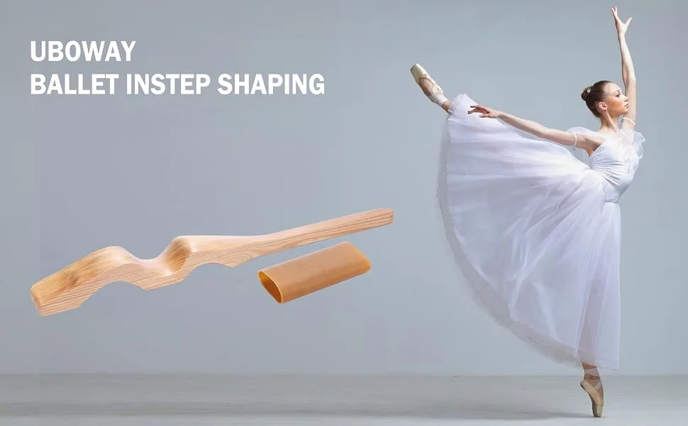 Uboway Ballet Foot Stretcher Set Original Pine Dance Feet Arch Enhancer for Dancer, Gymnastics, Yoga People - UBOWAY Original Pine Dance Feet Arch Enhancer