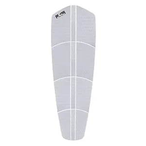 Own the Wave 12 Piece SUP Surf Traction Pad - Premium Deck Grip EVA Foam with 3M Adhesive for Longboard Paddleboard Surfboard, White, Black, Grey - paddleboarding SUP Paddleboard SUP traction pad non slip deck grip