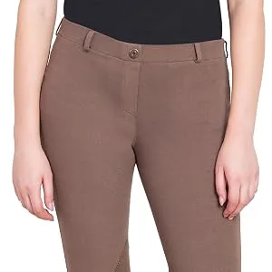 TuffRider Ladies Starter LowRise Pull-On Knee Patch Breeches 28 Dark Grey - product information 4