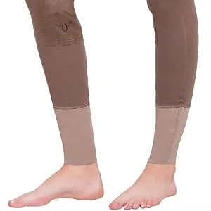 TuffRider Ladies Starter LowRise Pull-On Knee Patch Breeches 28 Dark Grey - product information 6