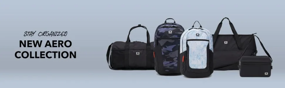 OGIO AERO 20 Backpack , Midnight Camo - aero banner