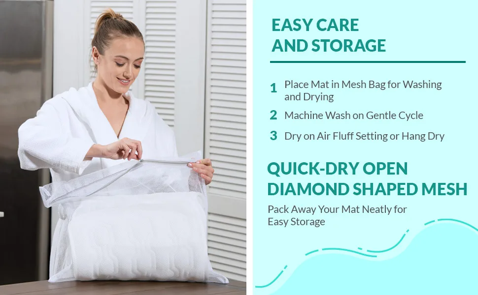 ProCore Products Luxurious Full Body Spa Pillow - Plush Neck Pillow - Extra Seat Cushion for Ultimate Support, Comfort, Relaxation - Full Body Bath Pillow - spa bath pillow, bath mat
