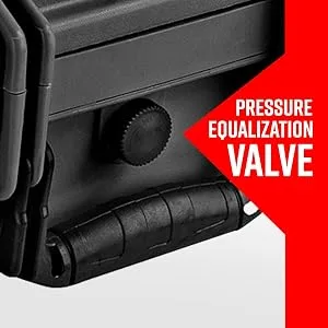 Eylar Protective Hard Camera Case Water & Shock Proof w/Foam TSA Approved 13.37 Inch 11.62 Inch 6 Inch Black - Case Valve