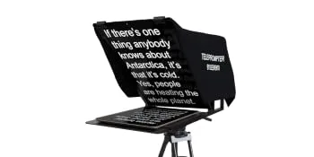 Leeventi Teleprompter I Compatible with iPhone, iPad, Android Smartphones, Photo or Video Camera I Suitable for All tripods I 600g, 30403 cm - Big reflection screen