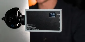 Lume Cube Video Conference Lighting Kit | Live Streaming, Video Conferencing, Remote Working | Lighting Accessory for Laptop, Adjustable Brightness and Color Temperature, Computer Mount Included - Video Conference Lighting Kit