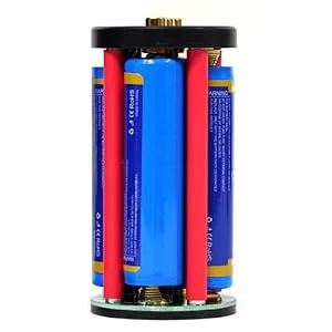 Diving Flashlight Dive Video Light 6000 Lumen Scuba Violet Red White lamp Underwater LED Flashlight Underwater Diving Torch Camera Light 110 Degree Wide Beam Angle 100m/330ft Diving Depth Black - 18650 battery holder