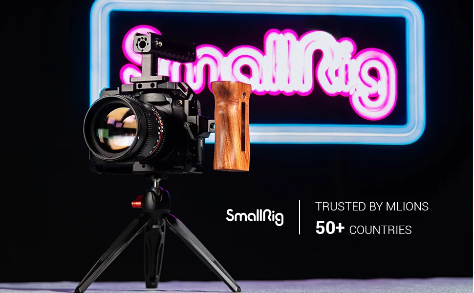 (New Version) SMALLRIG GH5 GH5 II GH5S Camera Cage with Built-in Cold Shoe and NATO Rail for Panasonic GH5 II/ GH5 / GH5S - CCP2646 - CCP2646