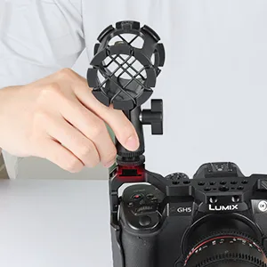 (New Version) SMALLRIG GH5 GH5 II GH5S Camera Cage with Built-in Cold Shoe and NATO Rail for Panasonic GH5 II/ GH5 / GH5S - CCP2646 - CCP2646