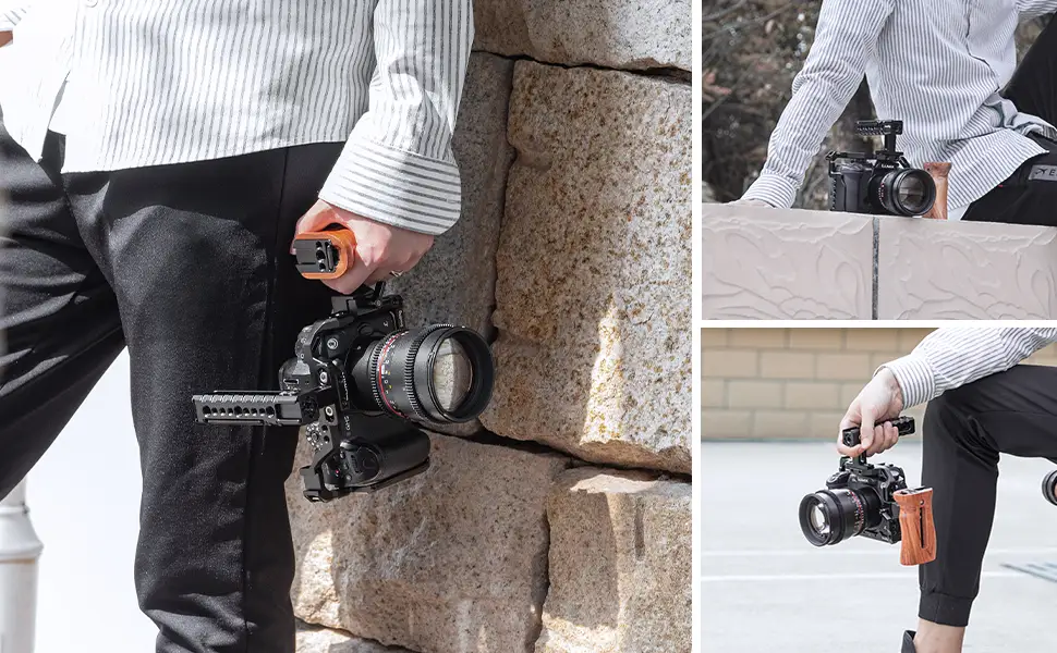 (New Version) SMALLRIG GH5 GH5 II GH5S Camera Cage with Built-in Cold Shoe and NATO Rail for Panasonic GH5 II/ GH5 / GH5S - CCP2646 - CCP2646