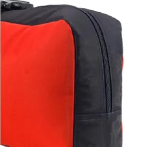 Athletico Mogul Padded Ski Bag - Fully Padded Single Ski Travel Bag Red 170cm - EZ Glide Double Zippers