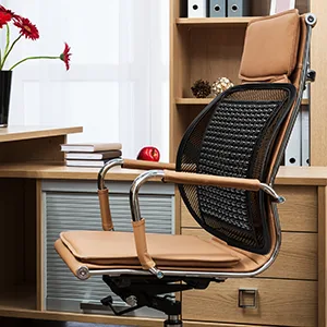 Bangled Lumbar Support, Back Support with Wooden Beads Provide Massage Feature, Breathable Back Support Cushion for Car Home and Office Chair (Black 2 Pack). - product information 9